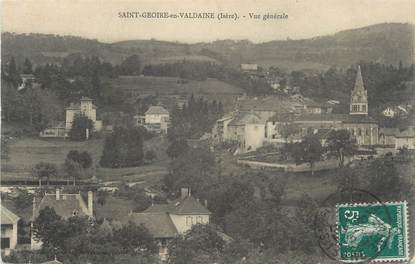 CPA FRANCE 38 " St Geoire en Valdaine, Vue générale"