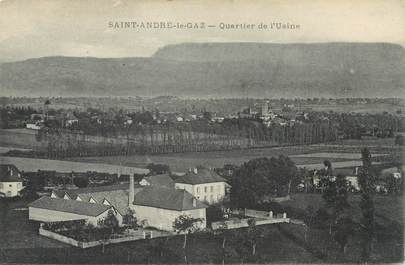 CPA FRANCE 38 " St André le Gaz, Le Quartier de l'Usine"