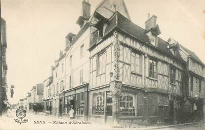 CPA FRANCE 89 "Sens, Maison d'Abraham"