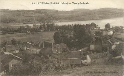 CPA FRANCE 38 " Paladru les Bains, Vue générale"