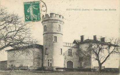 CPA FRANCE 38 " Heyrieux, Château de Maille"