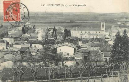 CPA FRANCE 38 " Heyrieux, Vue générale"