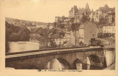 / CPA FRANCE 19 "Uzerche, le pont Turgot" 