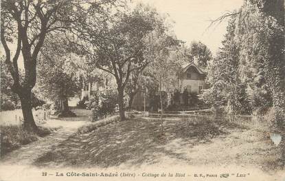 CPA FRANCE 38 " La Côte St André, Cottage de la Riot"