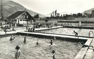 38 Isere CPSM FRANCE 38 " Allevard les Bains, La piscine"