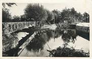 38 Isere CPSM FRANCE 38 " Beaurepaire, Passerelle sur le Souzon"'