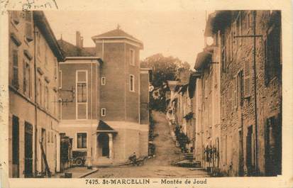 CPA FRANCE 38 "St Marcellin, Montée de Joud"