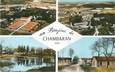 CPSM FRANCE 38 " Le Camp de Chambaran, Vues"