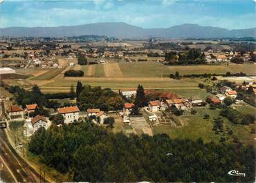 CPSM FRANCE 38 "St André le Gaz, Vue aérienne"