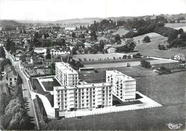 CPSM FRANCE 38 "St Jean de Bournay, Vue générale aérienne"