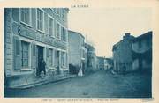 42 Loire CPA FRANCE 42 " St Alban les Eaux, Place du Marché"