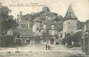 19 Correze / CPA FRANCE 19 "Turenne, place du Marchadiol et entrée de la Grande rue "