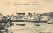France CPA Saint Pierre et Miquelon "Village de pêcheurs sur la Côte de Terre Neuve"
