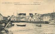 France CPA Saint Pierre et Miquelon "Village de pêcheurs sur la Côte de Terre Neuve"