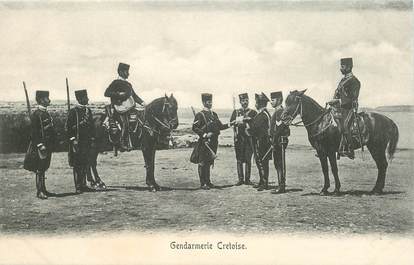 CPA GRECE "Gendarmerie crétoise"