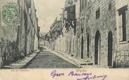 Grece CPA GRECE "Rhôdes, rue des chevaliers" / OBLITERATION SMYRNE 1908