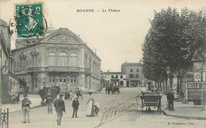 CPA FRANCE 42 " Roanne, Le théâtre"