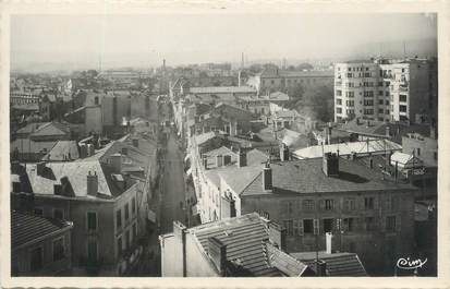 CPSM FRANCE 42 " Roanne, Vue générale et Rue du Lycée"