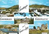 42 Loire CPSM FRANCE 42 " Chambles et Grangent, Vues"