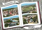 42 Loire CPSM FRANCE 42 " Feurs, Vues"