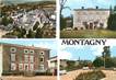 CPSM FRANCE 42 " Montangy, Vues"