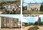 42 Loire CPSM FRANCE 42 " Montangy, Vues"