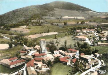 CPSM FRANCE 42 "Roche en Forez, Vue générale aérienne"