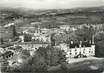 CPSM FRANCE 42 " St Médard en Forez, Vue aérienne sur le bourg et le château"