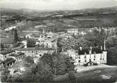 42 Loire CPSM FRANCE 42 " St Médard en Forez, Vue aérienne sur le bourg et le château"
