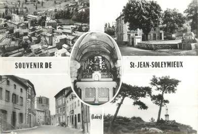 CPSM FRANCE 42 " St Jean Soleymieux, Vues"