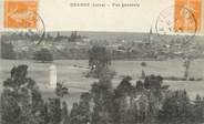 42 Loire CPA FRANCE 42 "Changy, Vue générale"