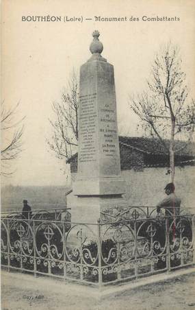 CPA FRANCE 42 "Bouthéon, Le monument aux morts"