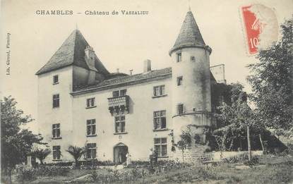 CPA FRANCE 42 "Chambles, Château de Vassalieu"