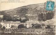 42 Loire CPA FRANCE 42 "Chavanay, Quartier de la Chorerie et Usine Pilon"
