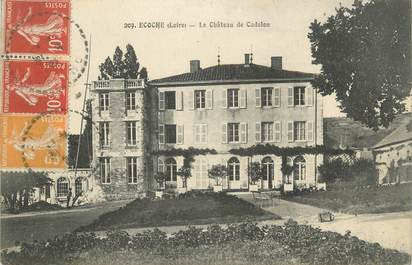 CPA FRANCE 42 "Ecoche, Le Château de Cadolon"