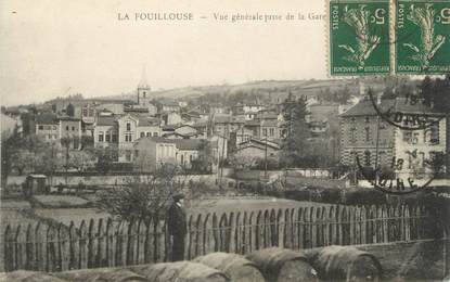 CPA FRANCE 42 "La Fouillouse, Vue générale"