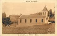 42 Loire CPA FRANCE 42 "L'Hopital sur Rhins, L'église"