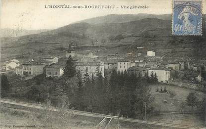 CPA FRANCE 42 "L'Hopital sous Rochefort, Vue générale"