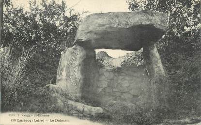 CPA FRANCE 42 "Luriecq, Le dolmen"