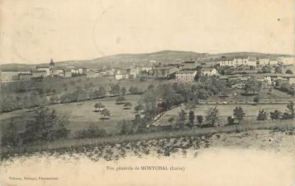 CPA FRANCE 42 "Montchal, Vue générale"