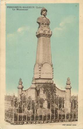 CPA FRANCE 42 "Périgneux - Marieux, Le monument aux morts"