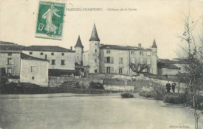 CPA FRANCE 42 "Pralong Champdieu, Château de la Corée"