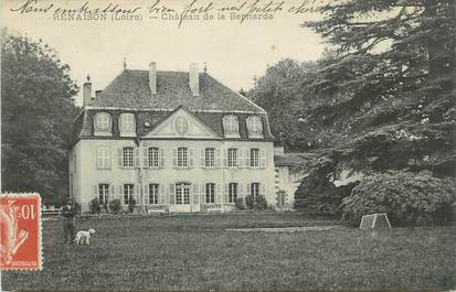 CPA FRANCE 42 "Renaison, Le Château de la Bernarde"