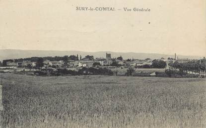 CPA FRANCE 42 " Sury le Comtal, Vue générale"