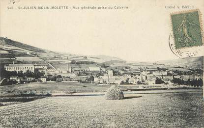 CPA FRANCE 42 " St Julien - Molin - Molette, Vue générale"