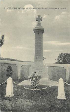 CPA FRANCE 42 " St Appolinard, Le monument aux morts"