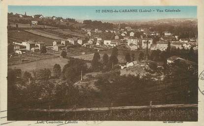 CPA FRANCE 42 " St Denis de Cabanne, Vue générale"