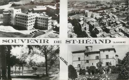 CPSM FRANCE 42 " St Héand, Vues"