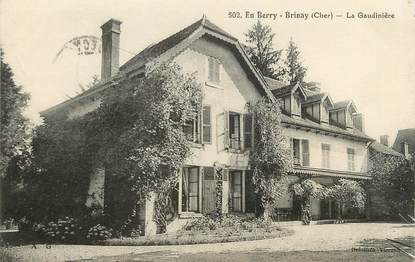 / CPA FRANCE 18 "Brinay, la Gaudinière"