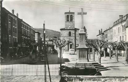 CPSM FRANCE 42 "Pélussin, Place des Croix"